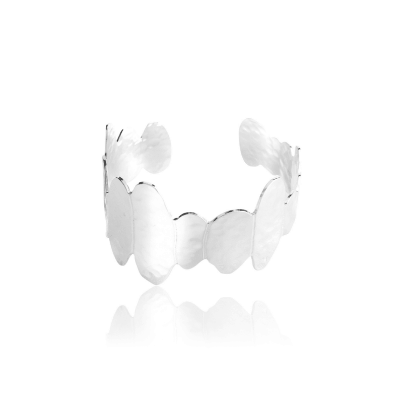 Bracelete Seixos Prata