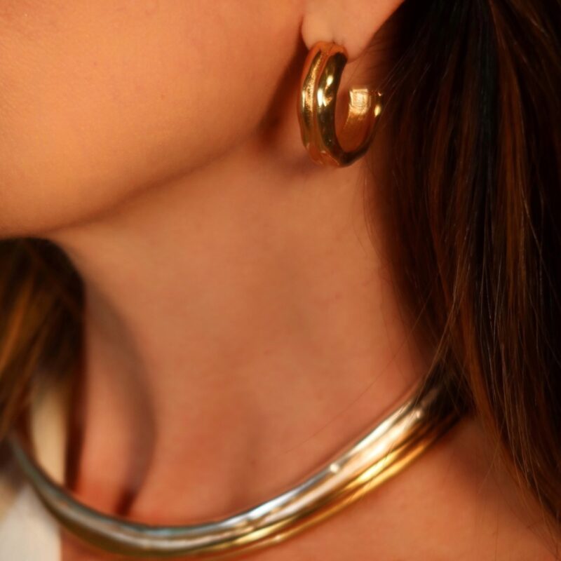 Brincos Argola Aros Ouro