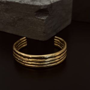 Bracelete 4 Aros Ouro