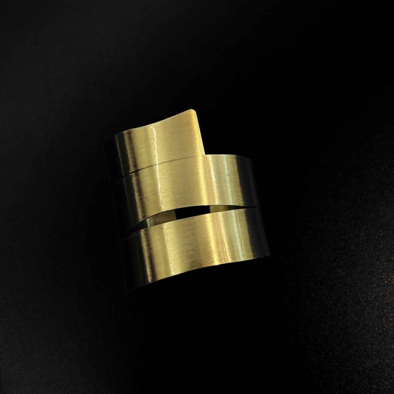 Bracelete Líneas Latão