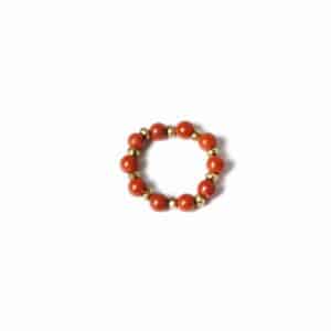 Anel MB Jaspe Vermelho