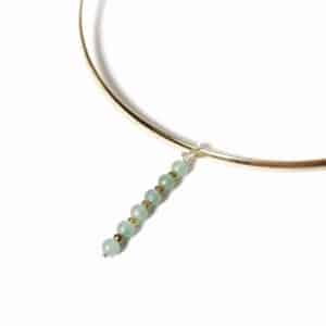 Pingente Curto MB Q. Verde