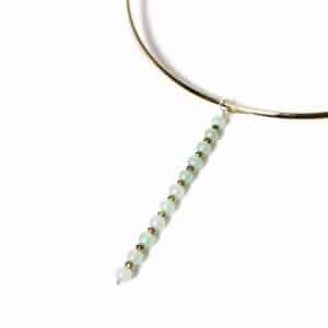 Pingente Longo MB Q. Verde